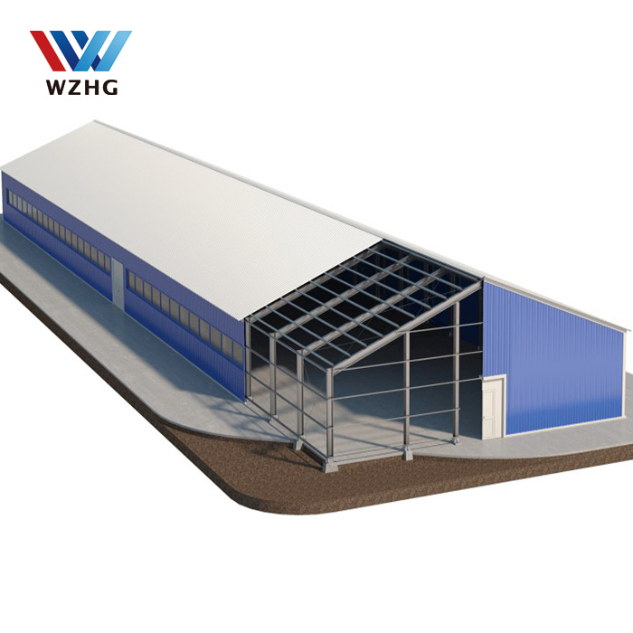 Prefabricated Steel Structure Metal Warehouse Building Design