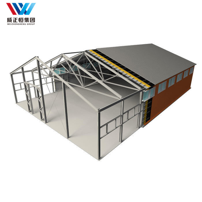 High Quality Steel Frame Building with Steel