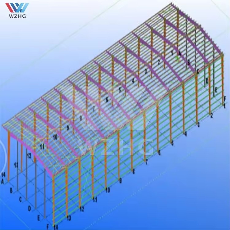 WZHG Steel Structure Warehouse Prefabricated Workshops and Plants